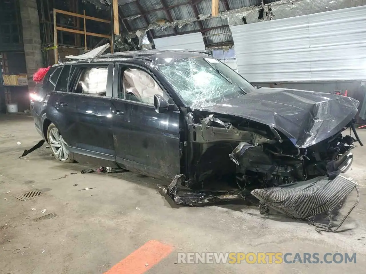 4 fotografías del automóvil dañado 1V2HP2CA3NC526867 VOLKSWAGEN ATLAS 2022