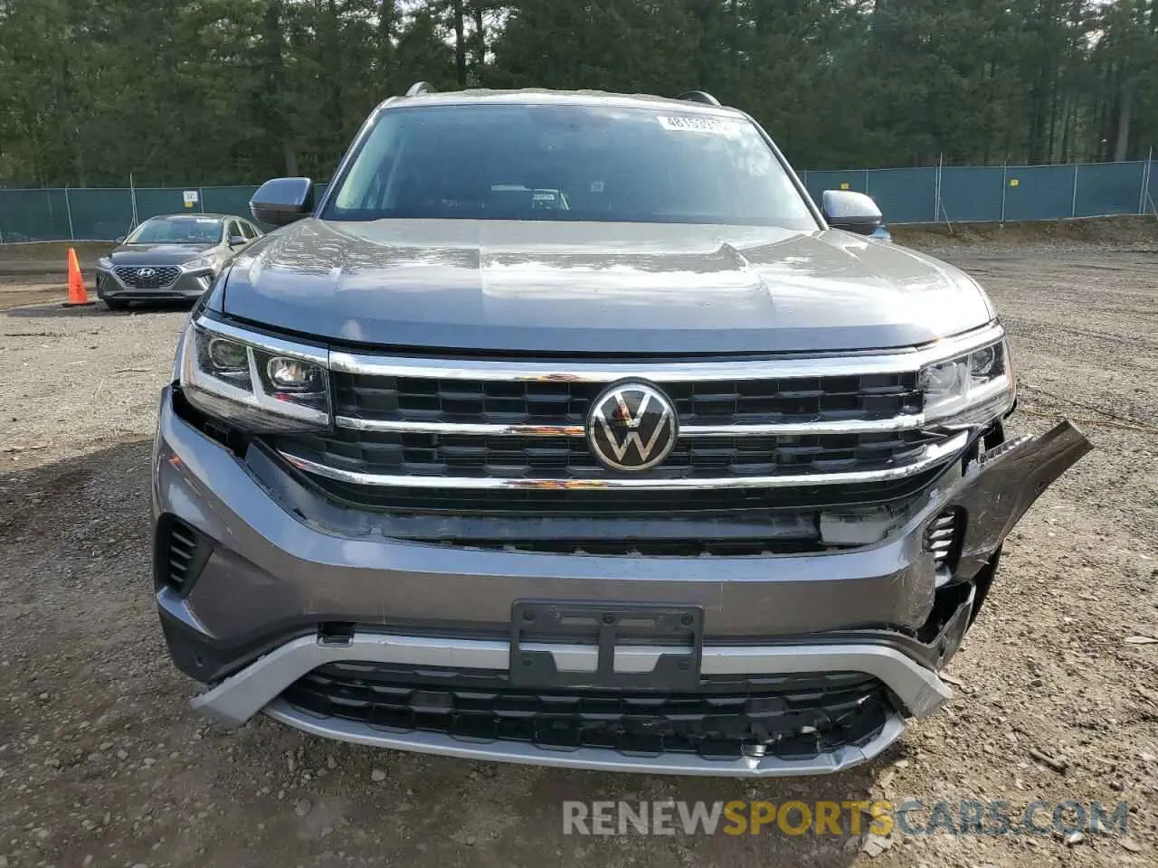 5 fotografías del automóvil dañado 1V2HR2CA9NC519819 VOLKSWAGEN ATLAS 2022