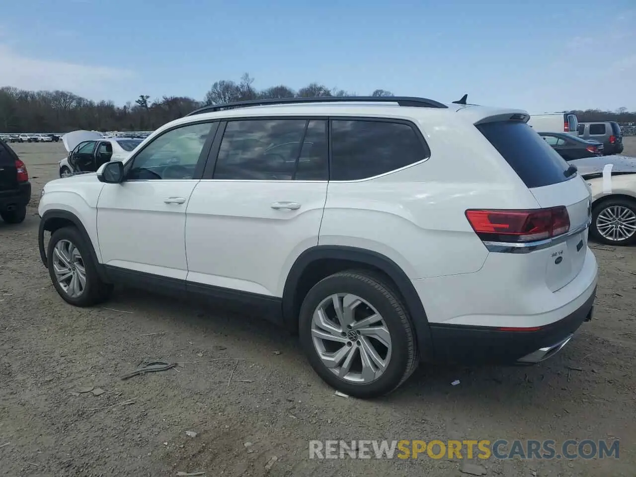 2 fotografías del automóvil dañado 1V2HR2CAXNC501023 VOLKSWAGEN ATLAS 2022