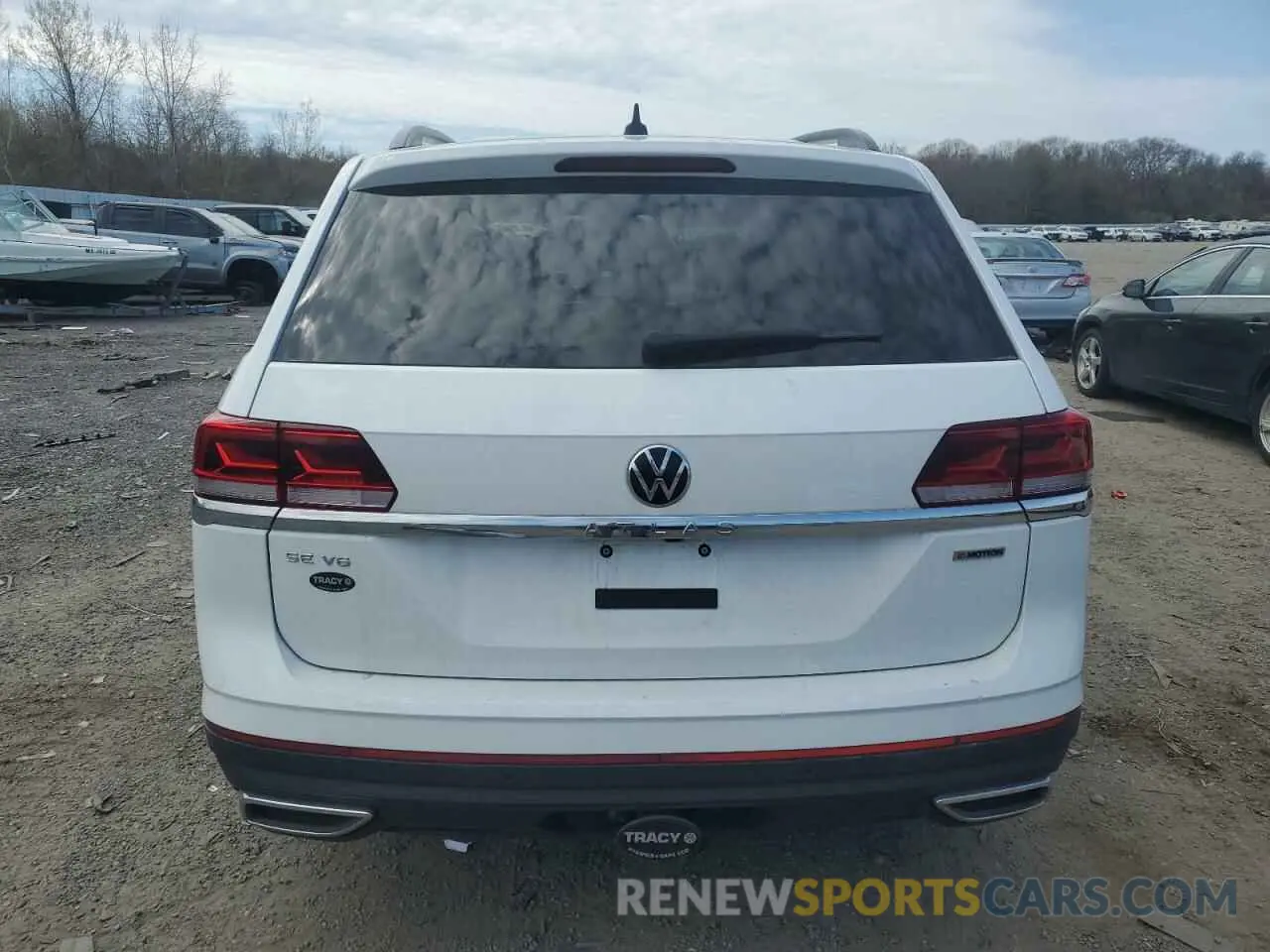 6 fotografías del automóvil dañado 1V2HR2CAXNC501023 VOLKSWAGEN ATLAS 2022