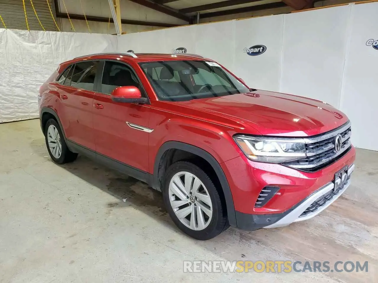 4 fotografías del automóvil dañado 1V2JE2CA6NC225324 VOLKSWAGEN ATLAS 2022