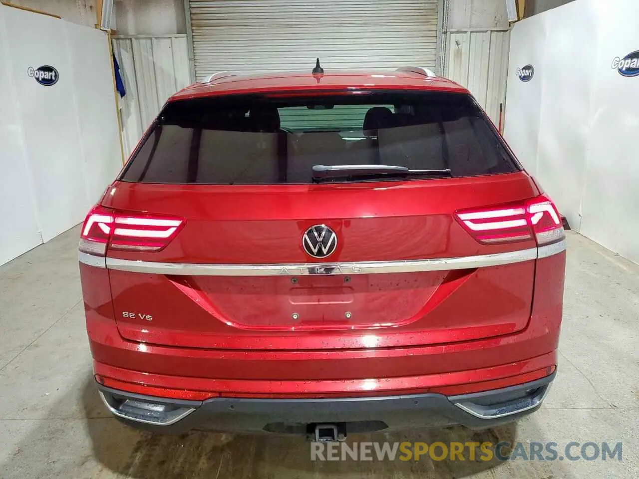 6 fotografías del automóvil dañado 1V2JE2CA6NC225324 VOLKSWAGEN ATLAS 2022
