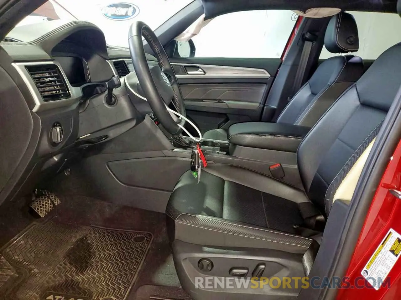 7 fotografías del automóvil dañado 1V2JE2CA6NC225324 VOLKSWAGEN ATLAS 2022