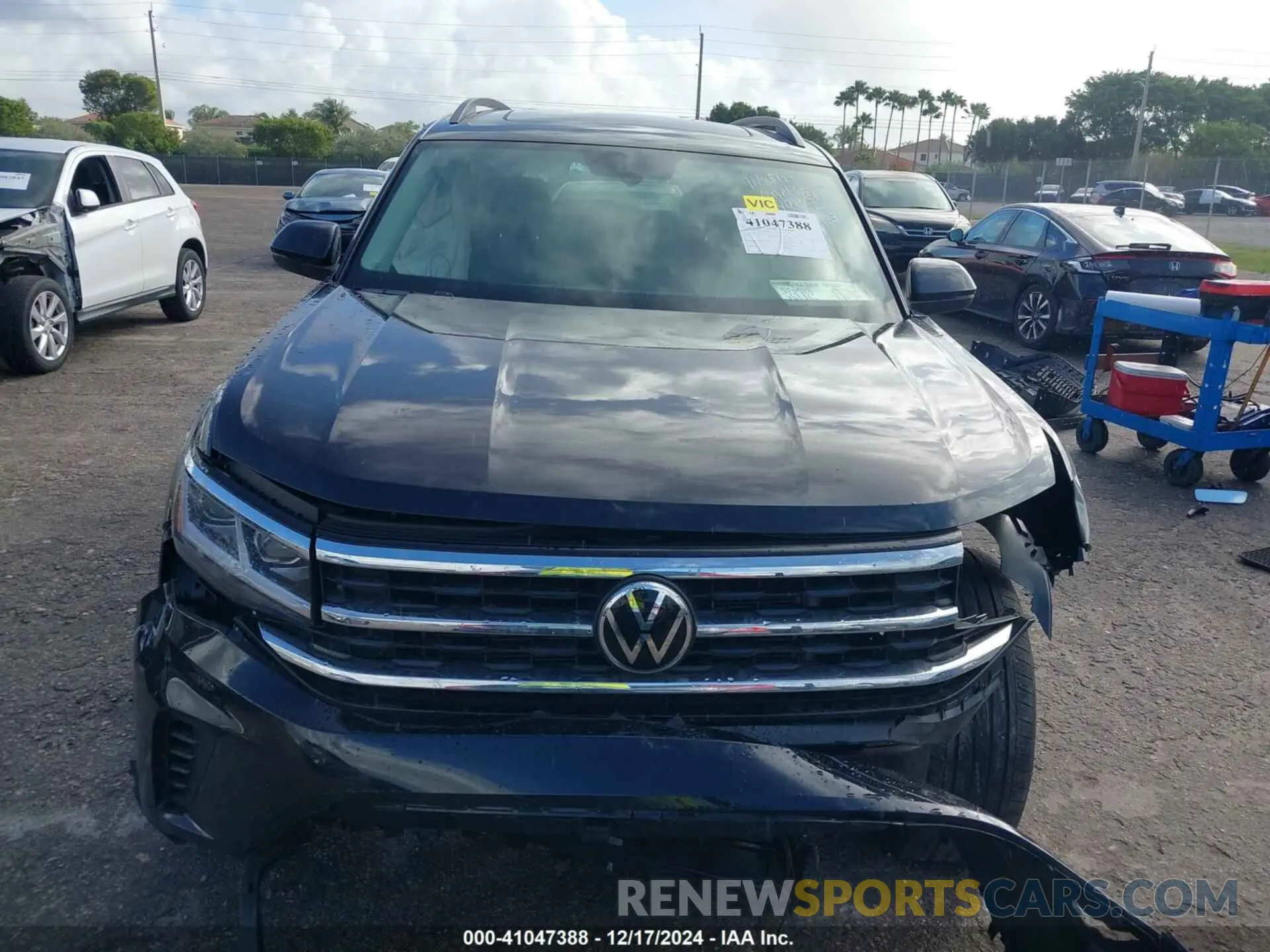 13 fotografías del automóvil dañado 1V2JP2CA0NC545183 VOLKSWAGEN ATLAS 2022