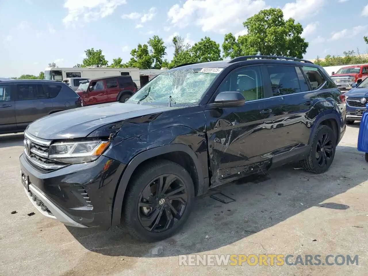 1 fotografías del automóvil dañado 1V2JP2CA5NC545521 VOLKSWAGEN ATLAS 2022