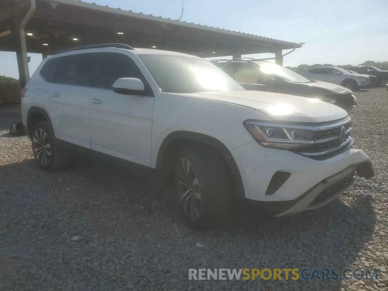4 fotografías del automóvil dañado 1V2JR2CA1NC564058 VOLKSWAGEN ATLAS 2022
