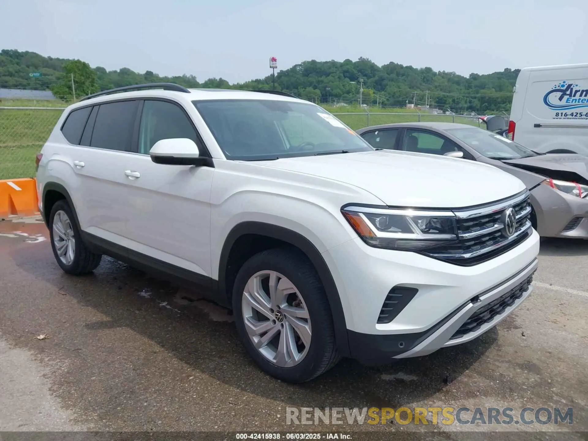 1 fotografías del automóvil dañado 1V2JR2CA3NC512561 VOLKSWAGEN ATLAS 2022