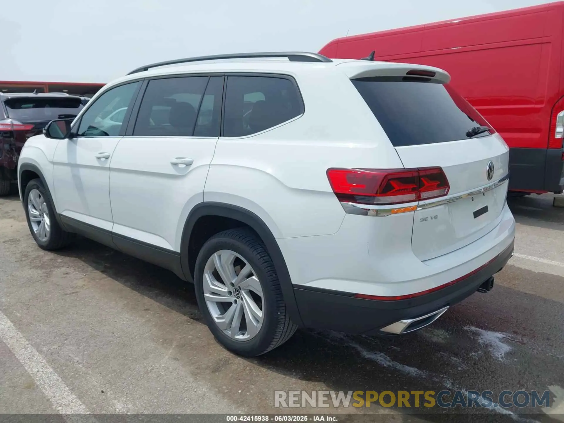 3 fotografías del automóvil dañado 1V2JR2CA3NC512561 VOLKSWAGEN ATLAS 2022