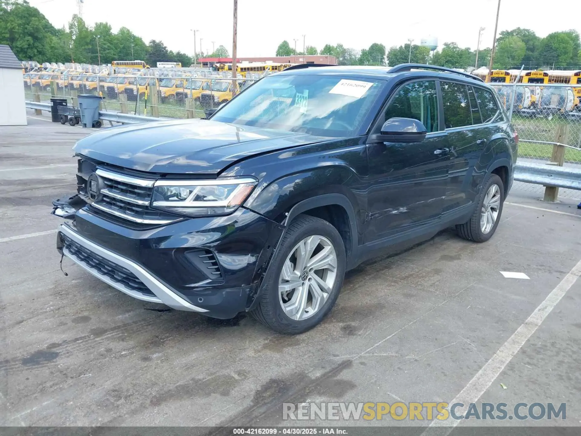 2 fotografías del automóvil dañado 1V2JR2CA5NC512772 VOLKSWAGEN ATLAS 2022