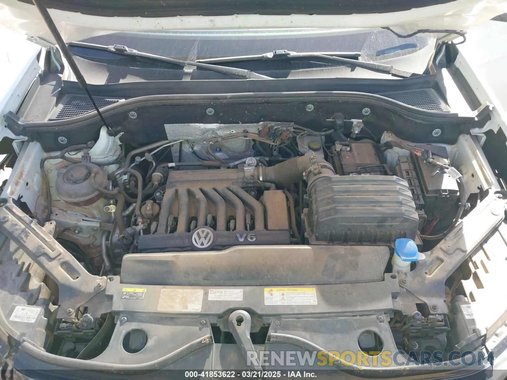 10 fotografías del automóvil dañado 1V2JR2CA9NC542633 VOLKSWAGEN ATLAS 2022