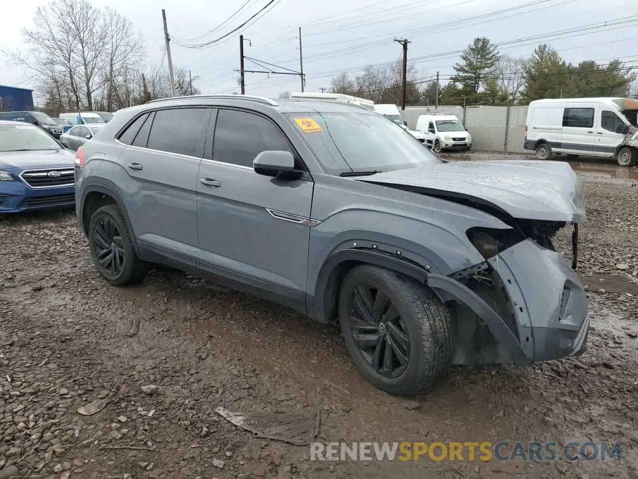 4 fotografías del automóvil dañado 1V2KE2CA4NC203892 VOLKSWAGEN ATLAS 2022