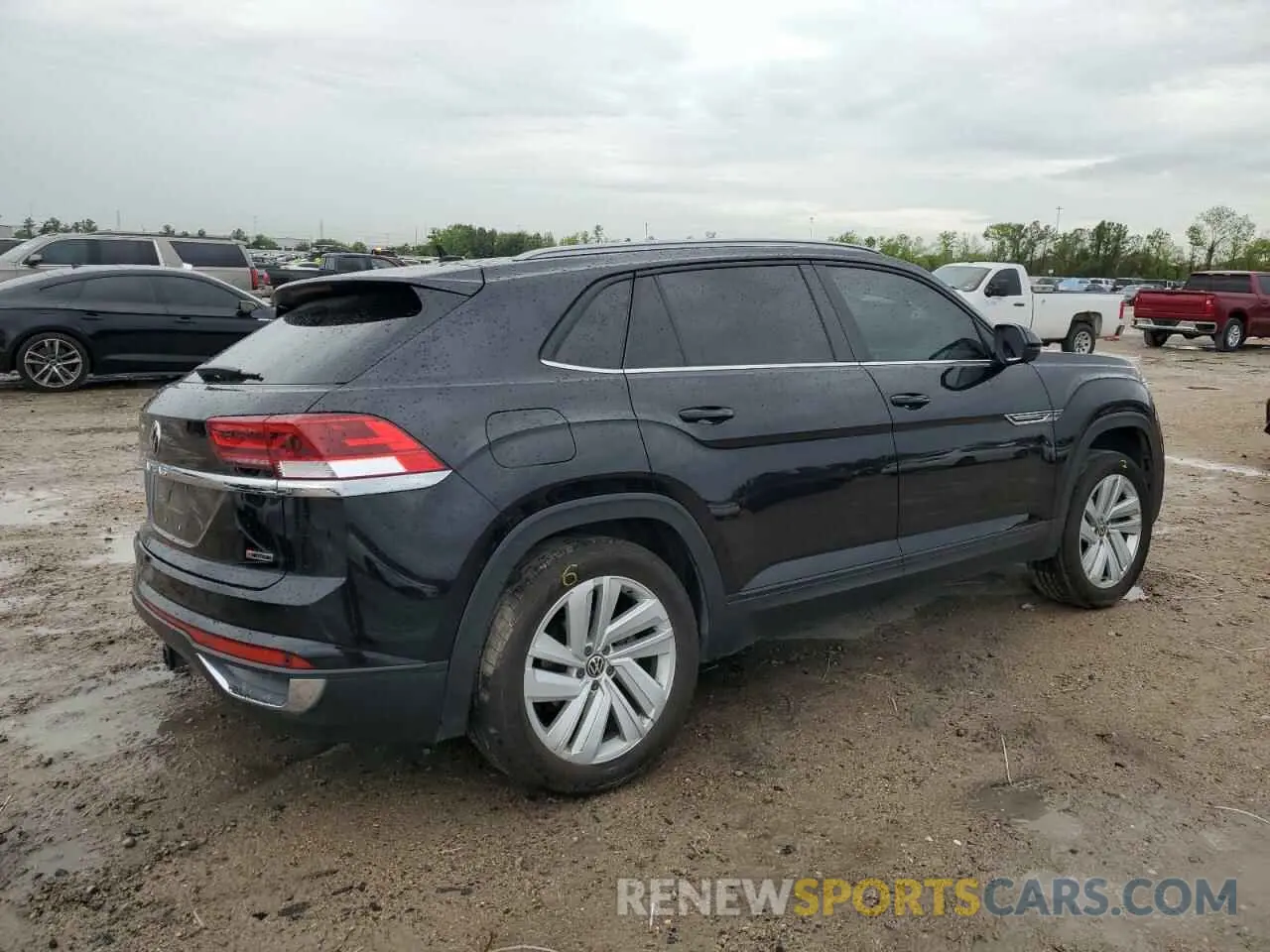 3 fotografías del automóvil dañado 1V2KE2CA8NC228780 VOLKSWAGEN ATLAS 2022