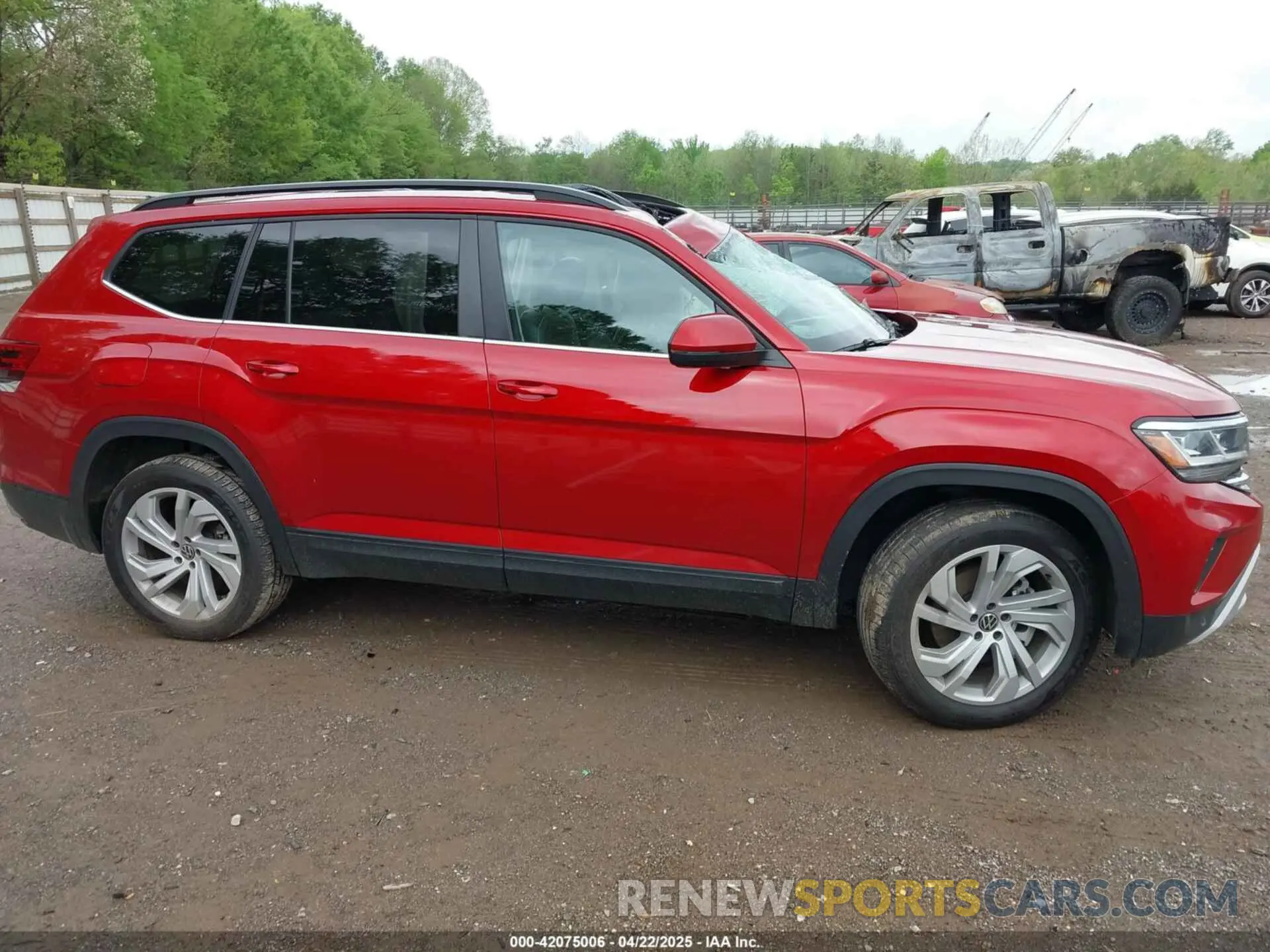 13 fotografías del automóvil dañado 1V2KP2CA0NC522555 VOLKSWAGEN ATLAS 2022