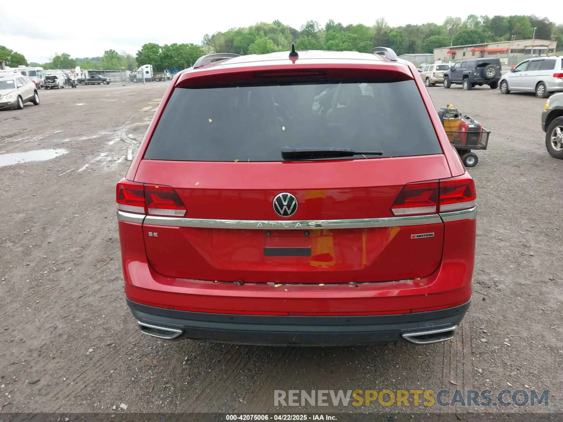 16 fotografías del automóvil dañado 1V2KP2CA0NC522555 VOLKSWAGEN ATLAS 2022