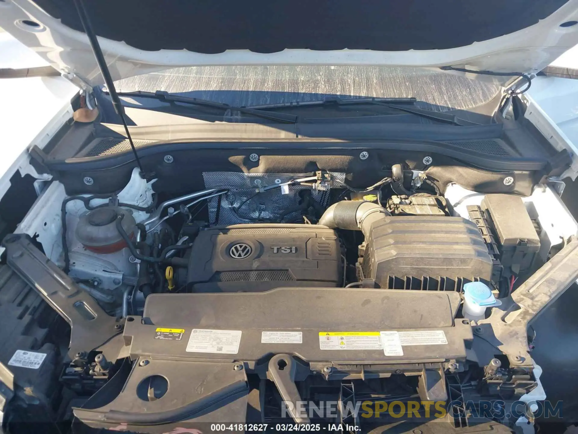10 fotografías del automóvil dañado 1V2KP2CA6NC517277 VOLKSWAGEN ATLAS 2022