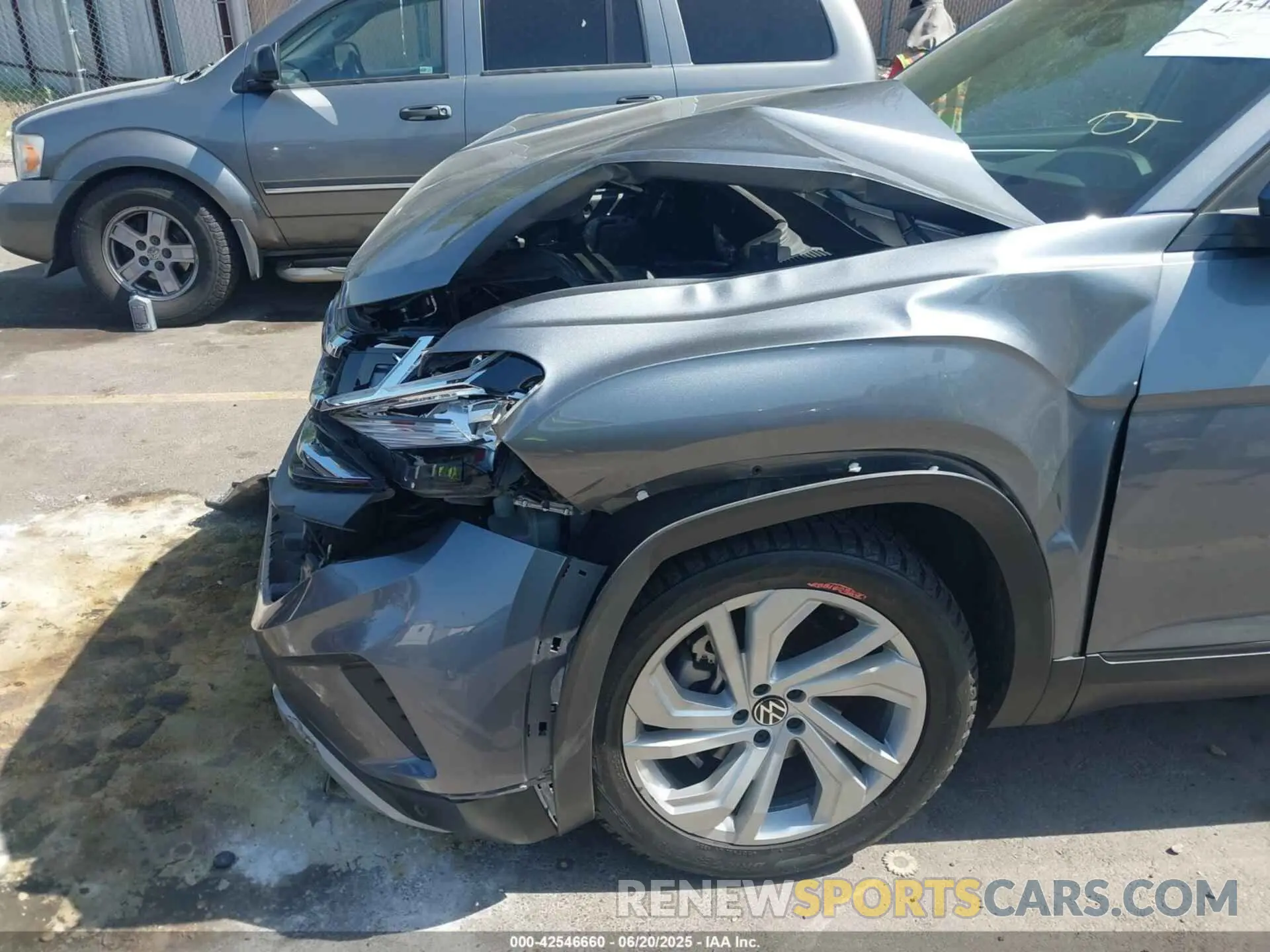 6 fotografías del automóvil dañado 1V2KP2CA6NC524326 VOLKSWAGEN ATLAS 2022