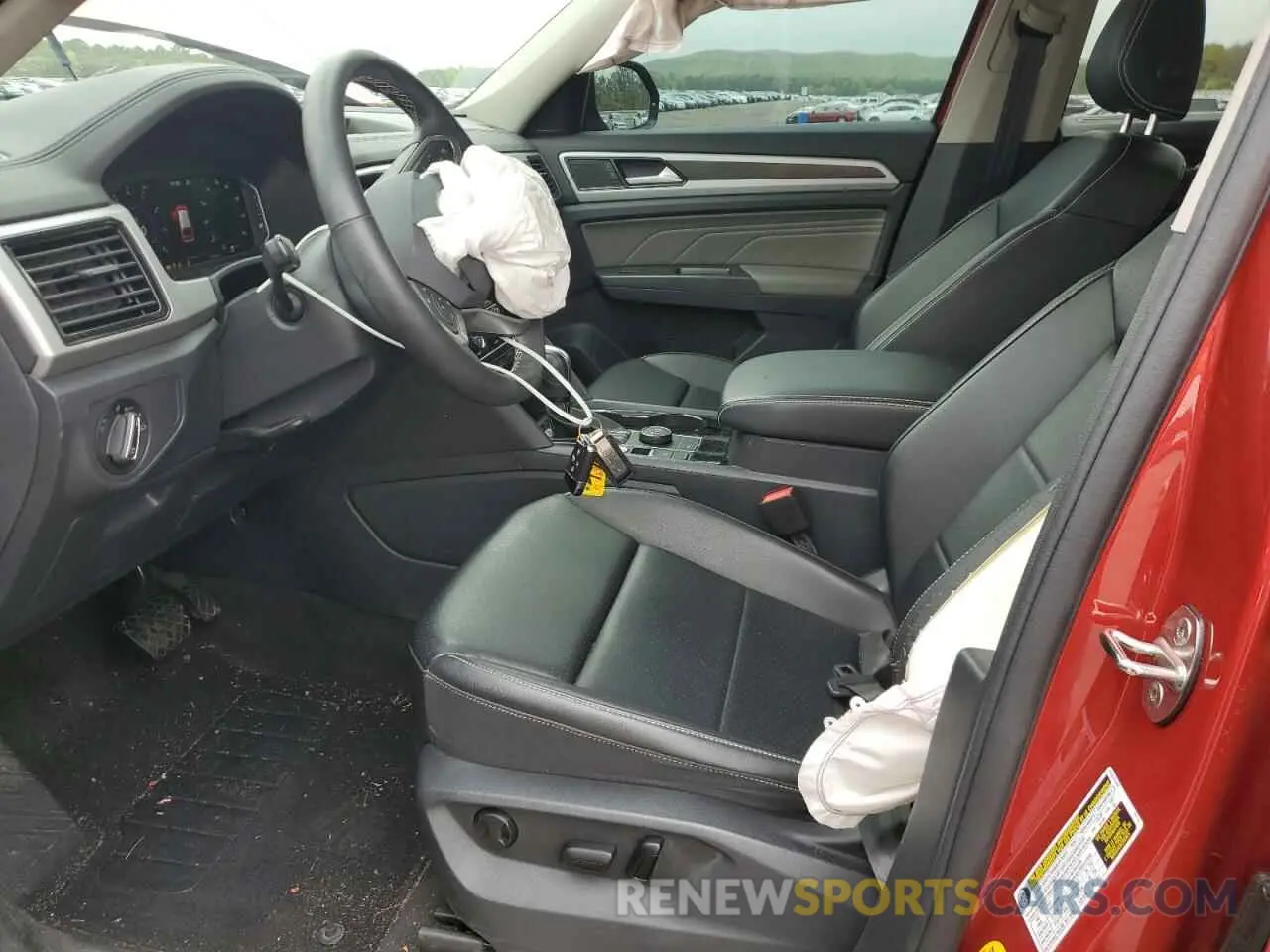 7 fotografías del automóvil dañado 1V2KR2CA1NC553632 VOLKSWAGEN ATLAS 2022
