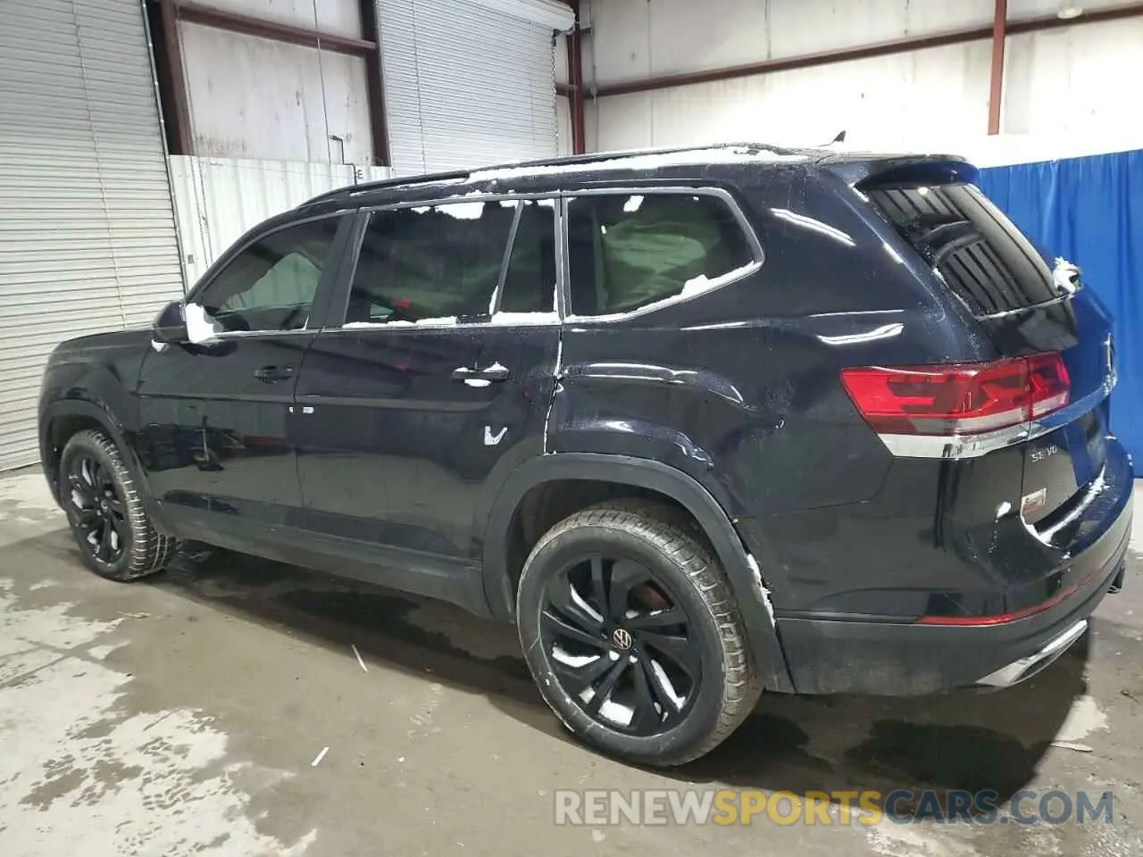 2 fotografías del automóvil dañado 1V2KR2CA1NC554876 VOLKSWAGEN ATLAS 2022