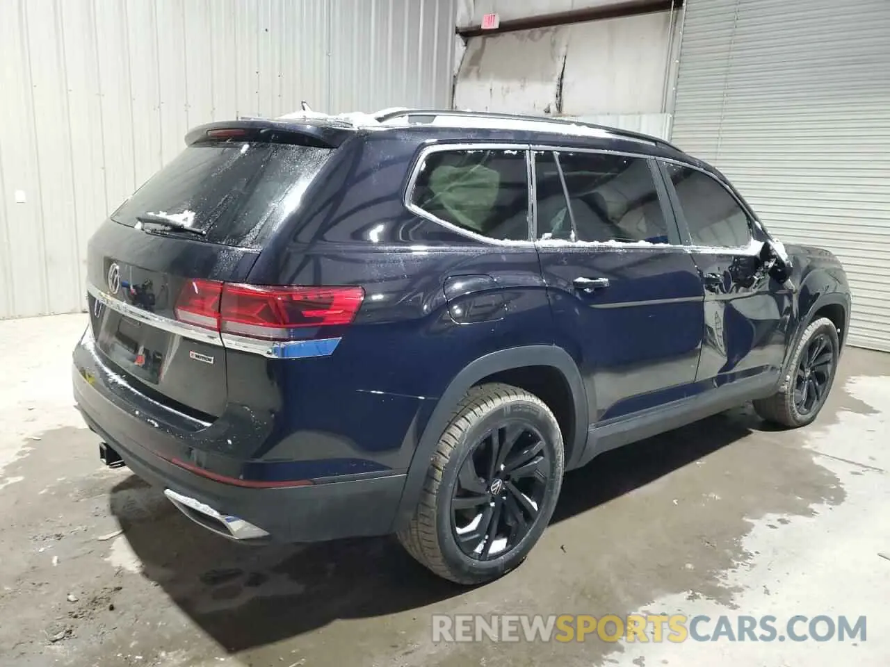 3 fotografías del automóvil dañado 1V2KR2CA1NC554876 VOLKSWAGEN ATLAS 2022