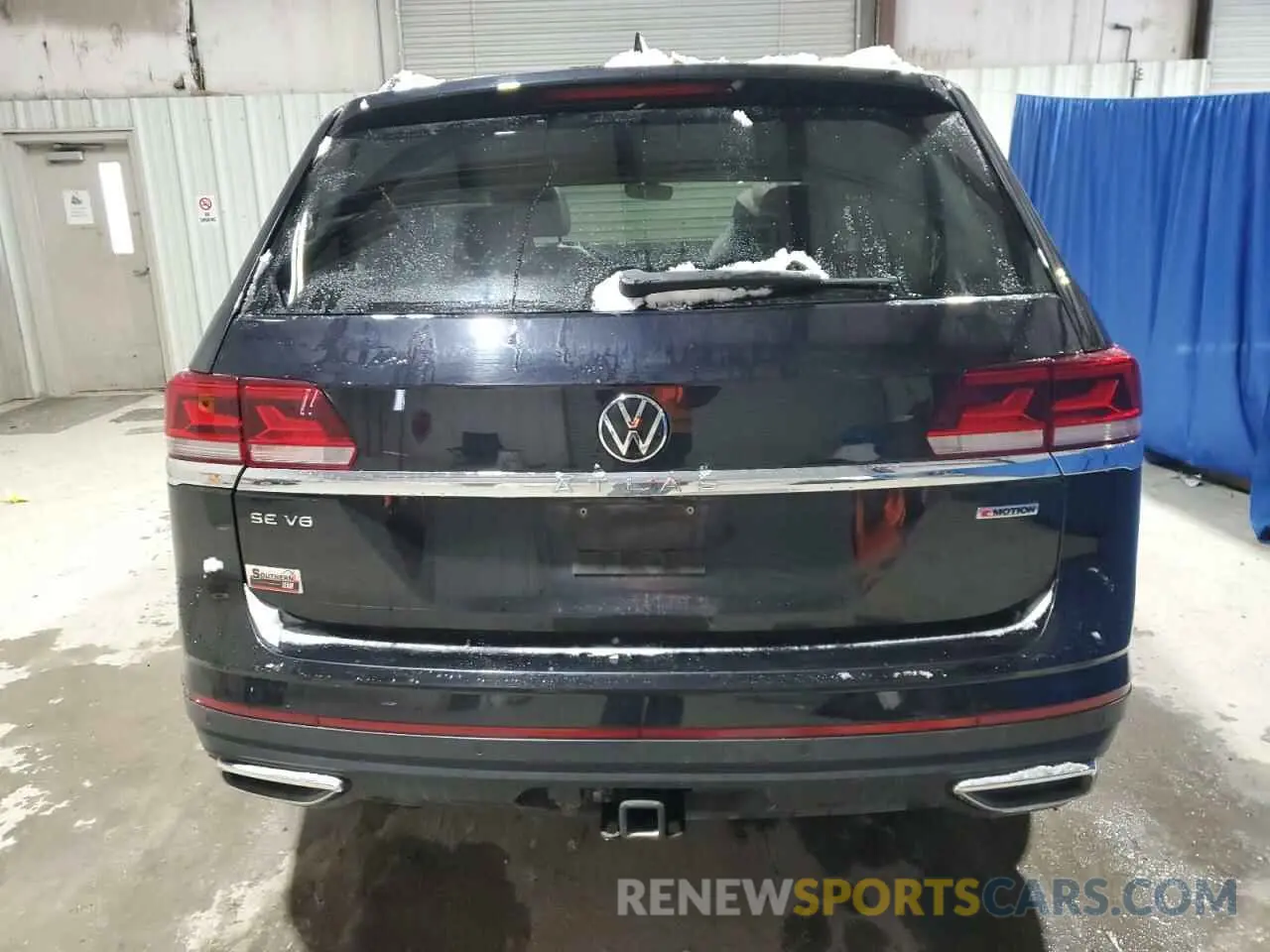 6 fotografías del automóvil dañado 1V2KR2CA1NC554876 VOLKSWAGEN ATLAS 2022