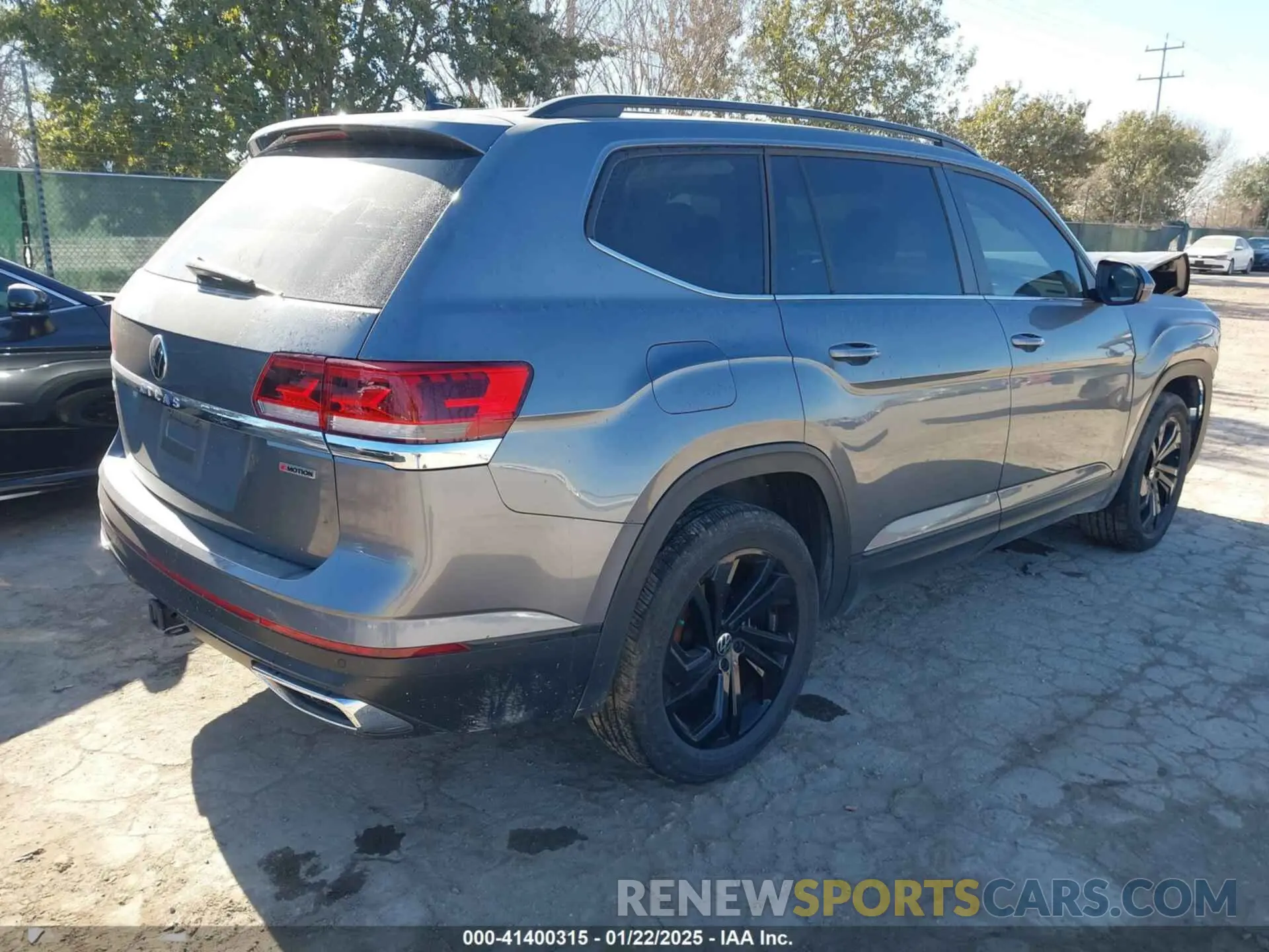 4 fotografías del automóvil dañado 1V2KR2CA1NC561102 VOLKSWAGEN ATLAS 2022