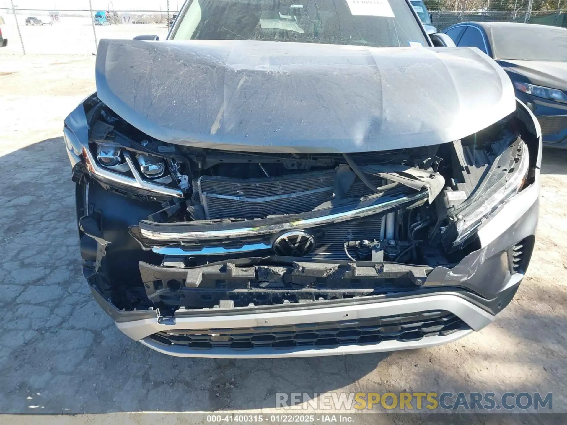 6 fotografías del automóvil dañado 1V2KR2CA1NC561102 VOLKSWAGEN ATLAS 2022