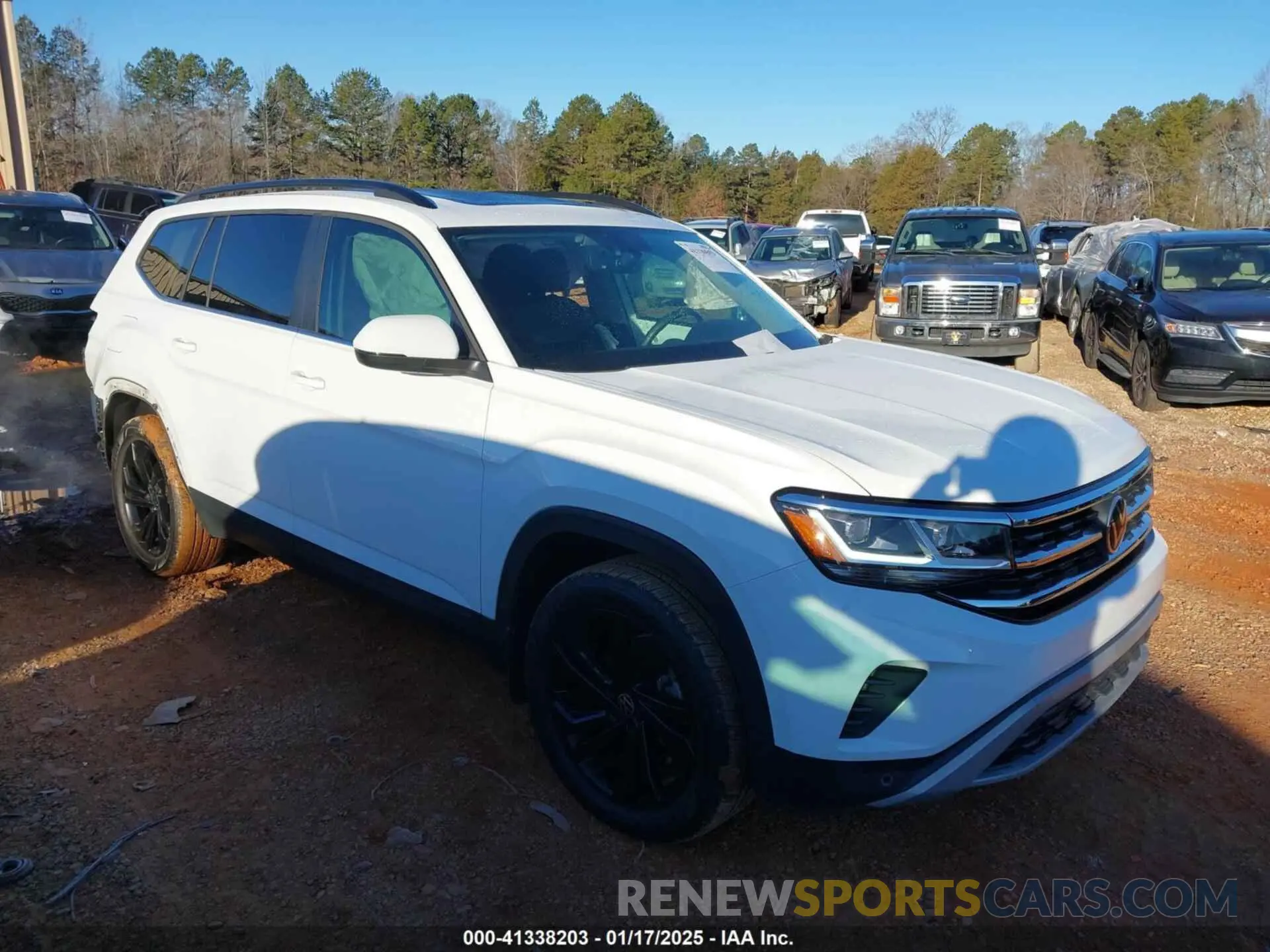1 fotografías del automóvil dañado 1V2KR2CA2NC546401 VOLKSWAGEN ATLAS 2022