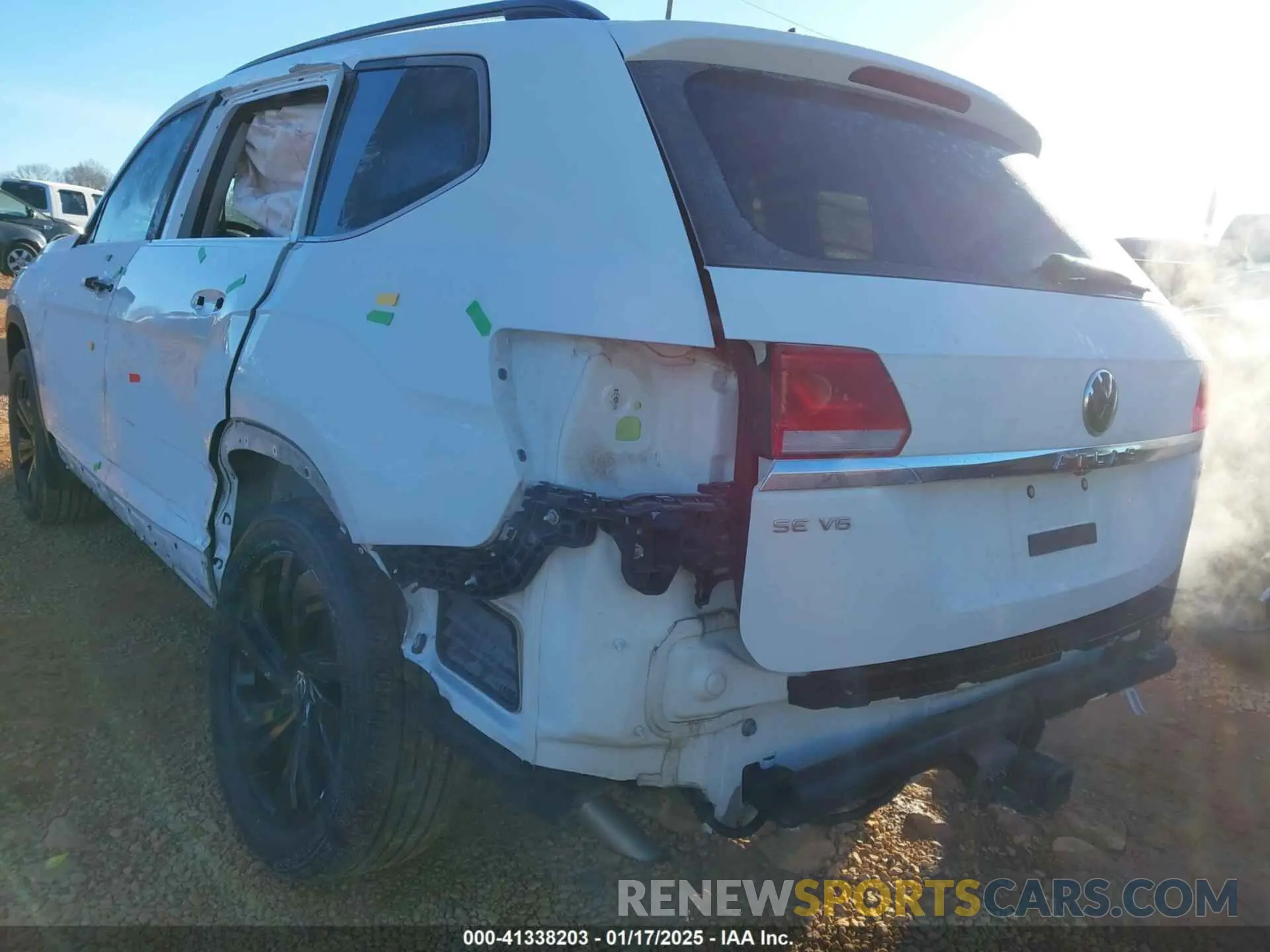 6 fotografías del automóvil dañado 1V2KR2CA2NC546401 VOLKSWAGEN ATLAS 2022