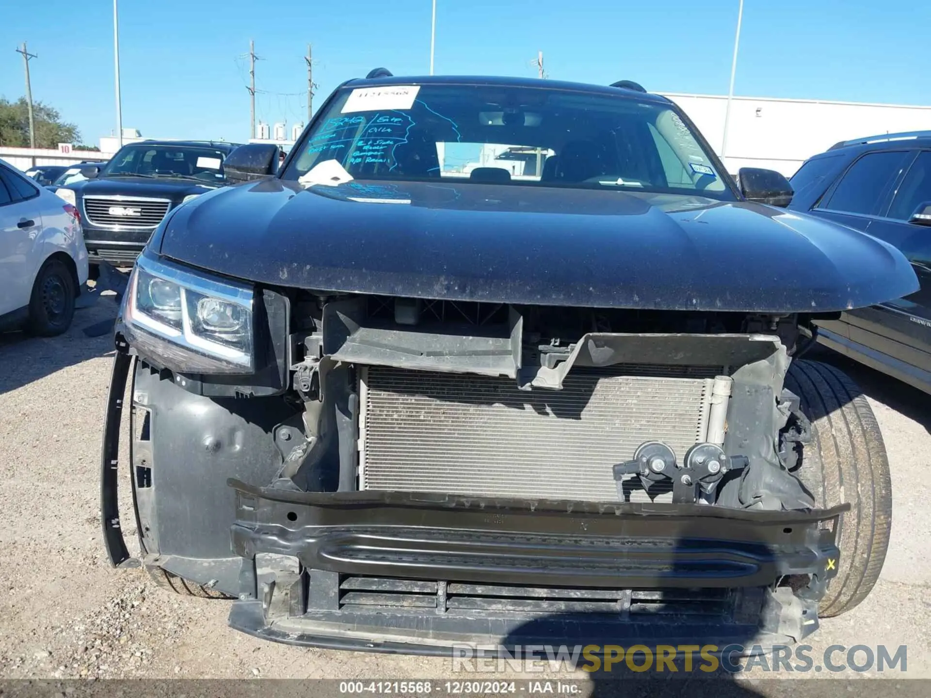 6 fotografías del automóvil dañado 1V2KR2CA4NC557772 VOLKSWAGEN ATLAS 2022