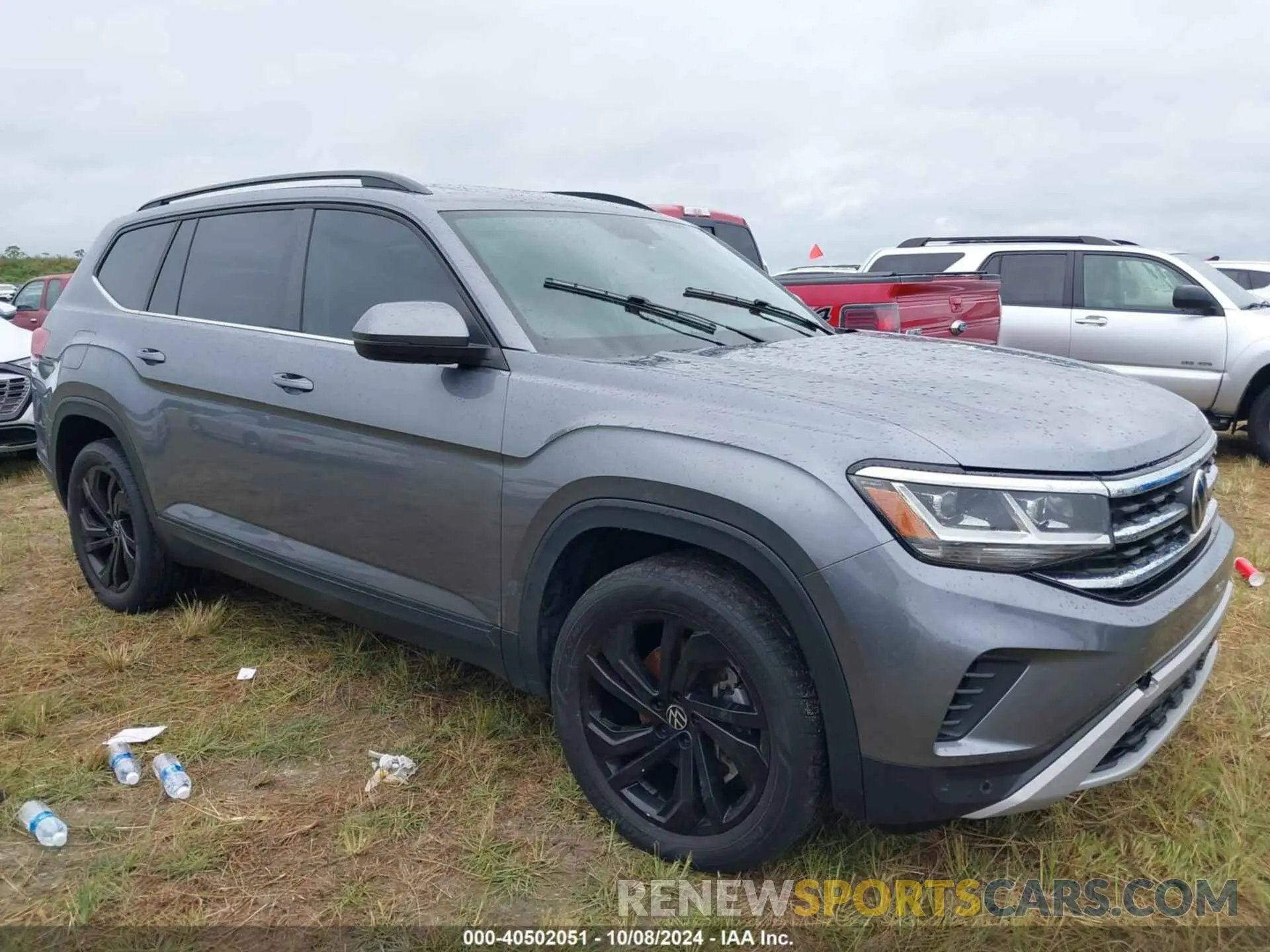 13 fotografías del automóvil dañado 1V2KR2CA5NC512646 VOLKSWAGEN ATLAS 2022