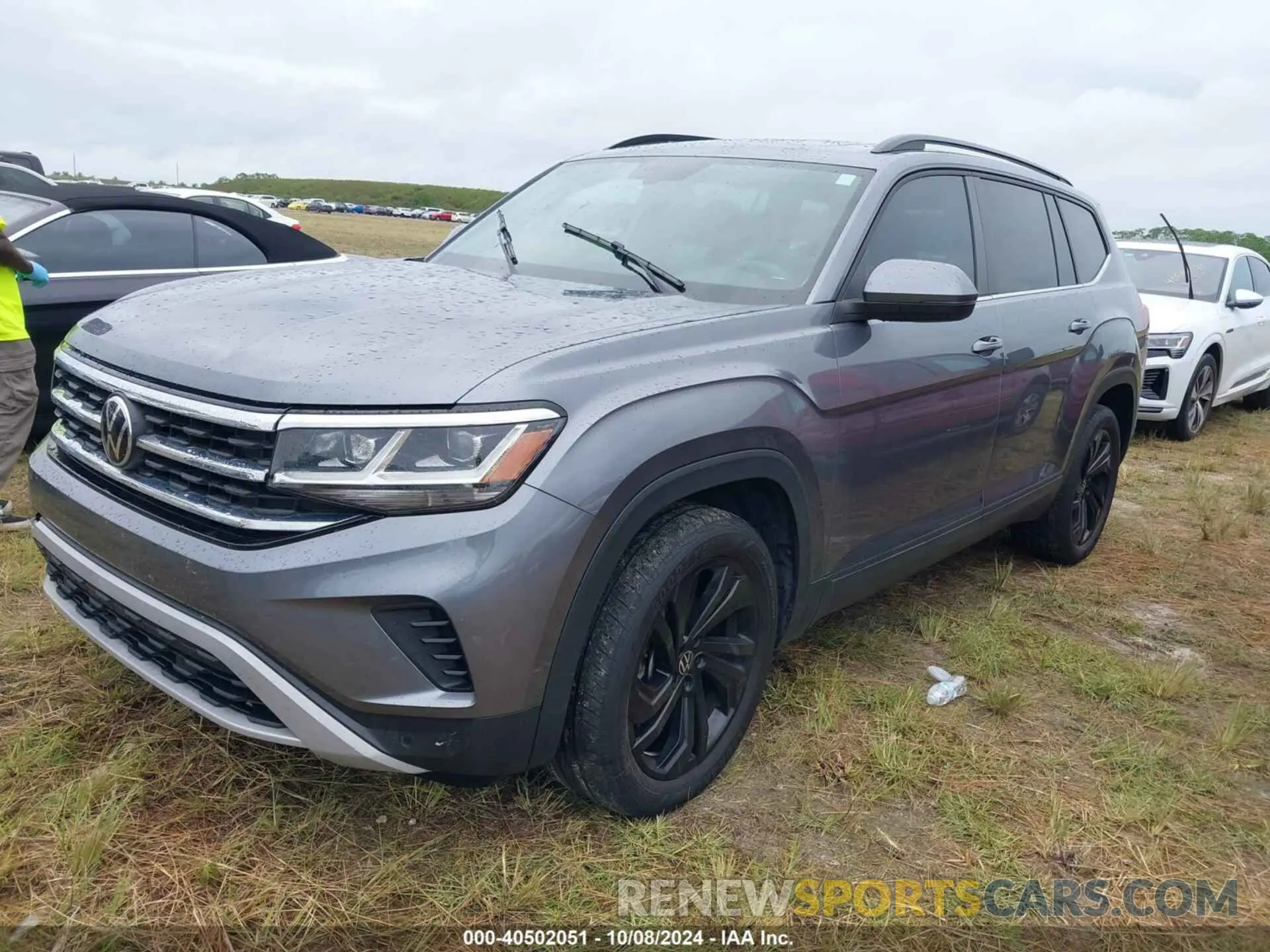 2 fotografías del automóvil dañado 1V2KR2CA5NC512646 VOLKSWAGEN ATLAS 2022