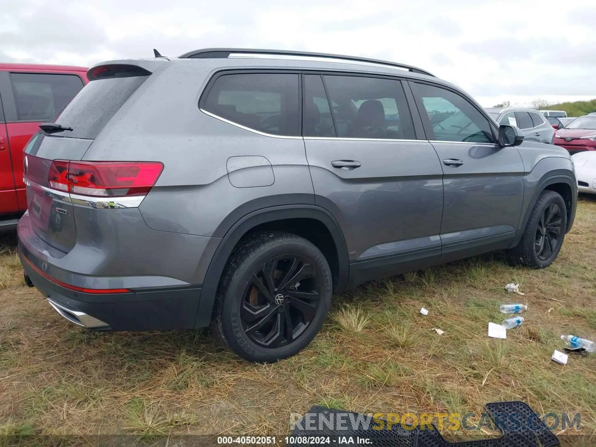 4 fotografías del automóvil dañado 1V2KR2CA5NC512646 VOLKSWAGEN ATLAS 2022