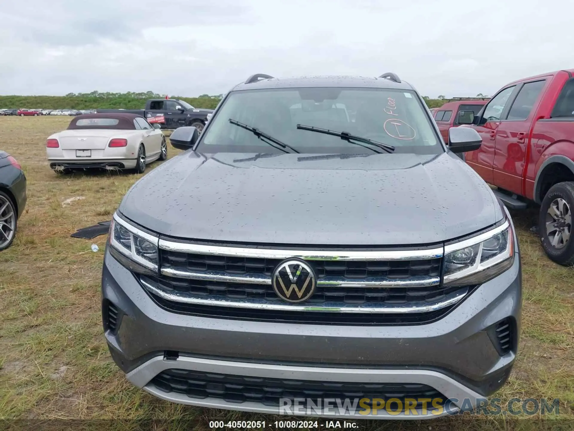 6 fotografías del automóvil dañado 1V2KR2CA5NC512646 VOLKSWAGEN ATLAS 2022