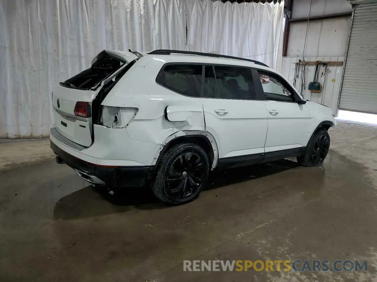 3 fotografías del automóvil dañado 1V2KR2CA6NC565436 VOLKSWAGEN ATLAS 2022