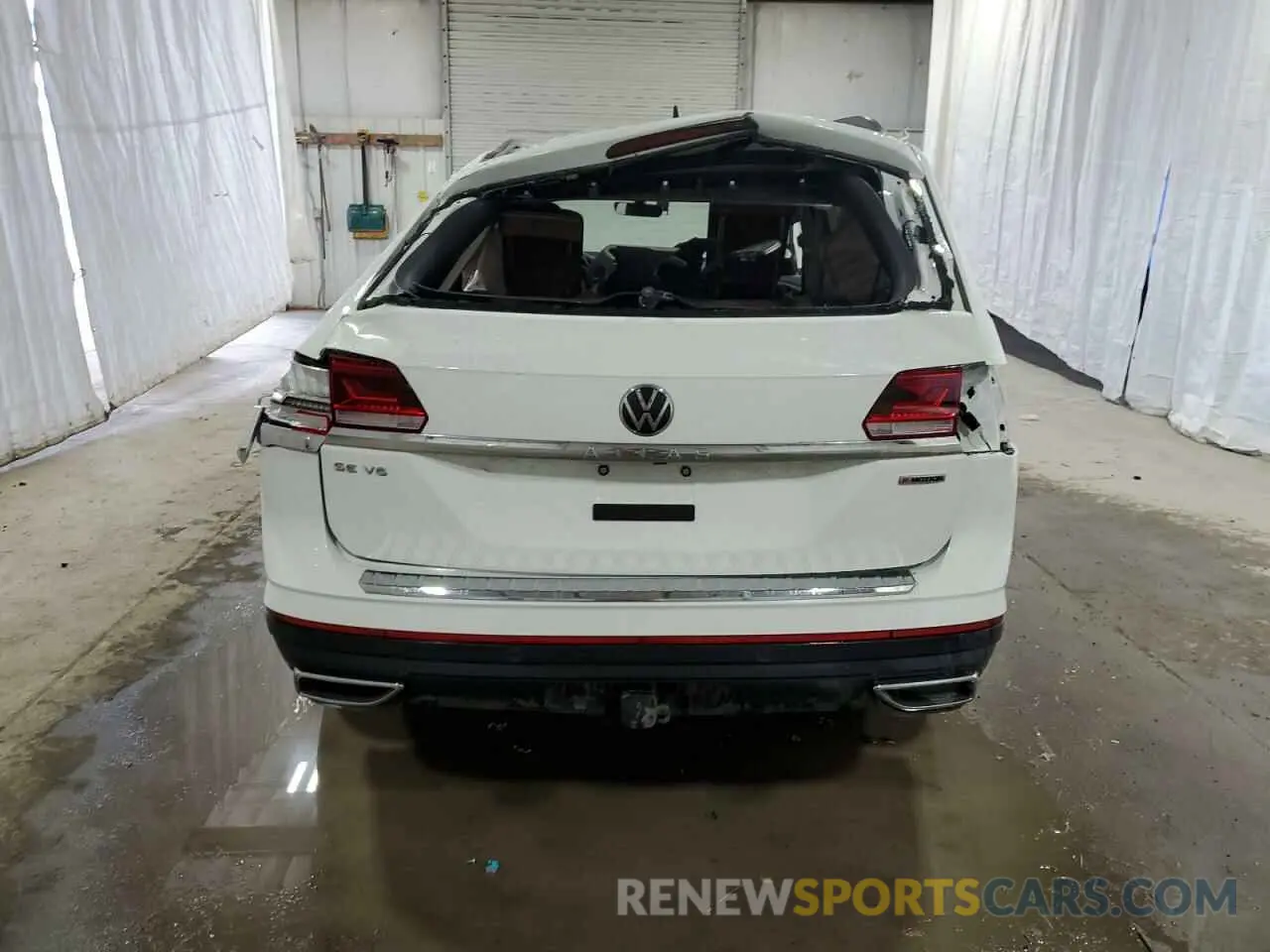 6 fotografías del automóvil dañado 1V2KR2CA6NC565436 VOLKSWAGEN ATLAS 2022
