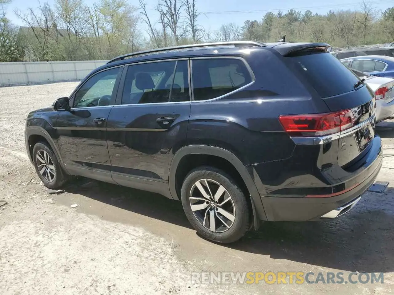 2 fotografías del automóvil dañado 1V2LP2CA8NC509167 VOLKSWAGEN ATLAS 2022