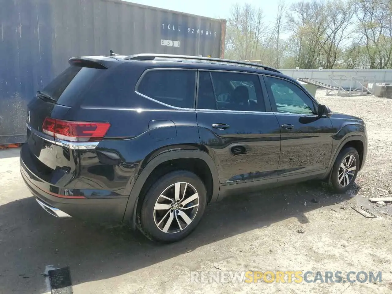 3 fotografías del automóvil dañado 1V2LP2CA8NC509167 VOLKSWAGEN ATLAS 2022
