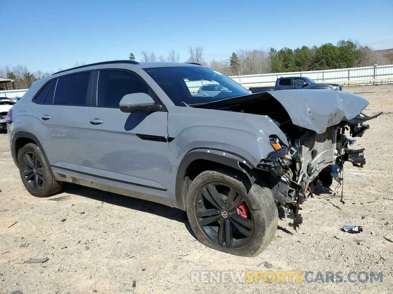 4 fotografías del automóvil dañado 1V2SE2CA0NC205901 VOLKSWAGEN ATLAS 2022