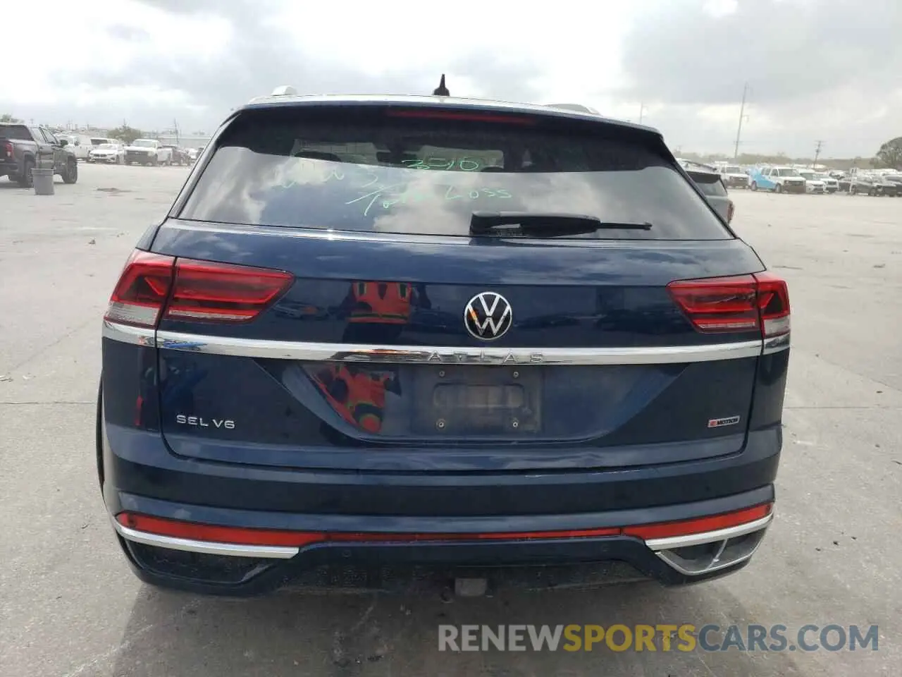 6 fotografías del automóvil dañado 1V2SE2CAXNC217098 VOLKSWAGEN ATLAS 2022