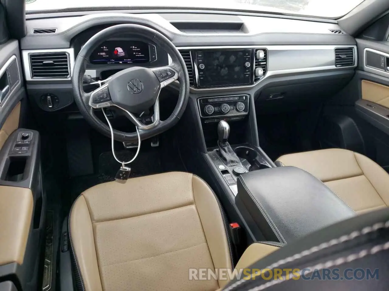 8 fotografías del automóvil dañado 1V2SE2CAXNC217098 VOLKSWAGEN ATLAS 2022
