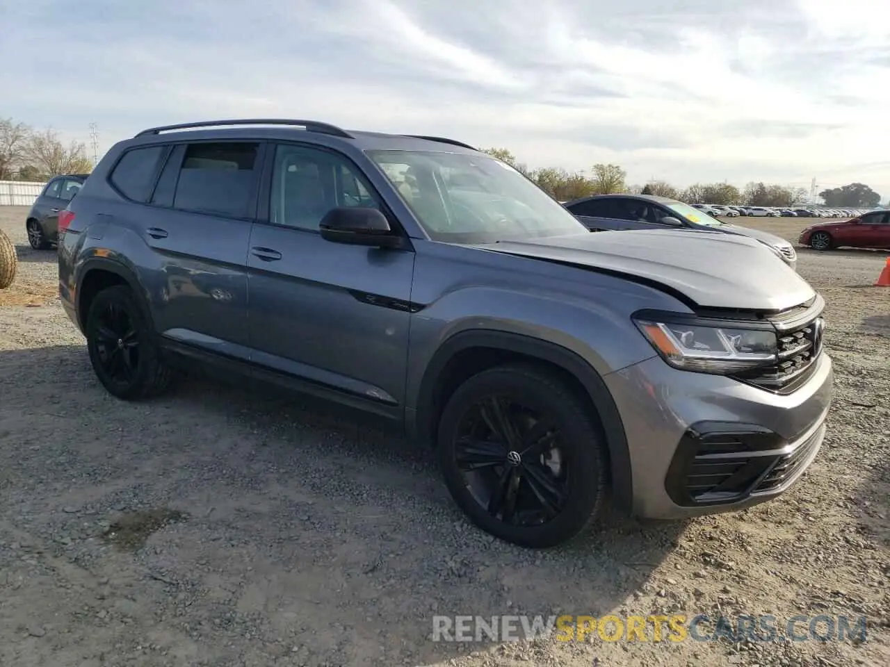 4 fotografías del automóvil dañado 1V2SR2CA5NC550510 VOLKSWAGEN ATLAS 2022