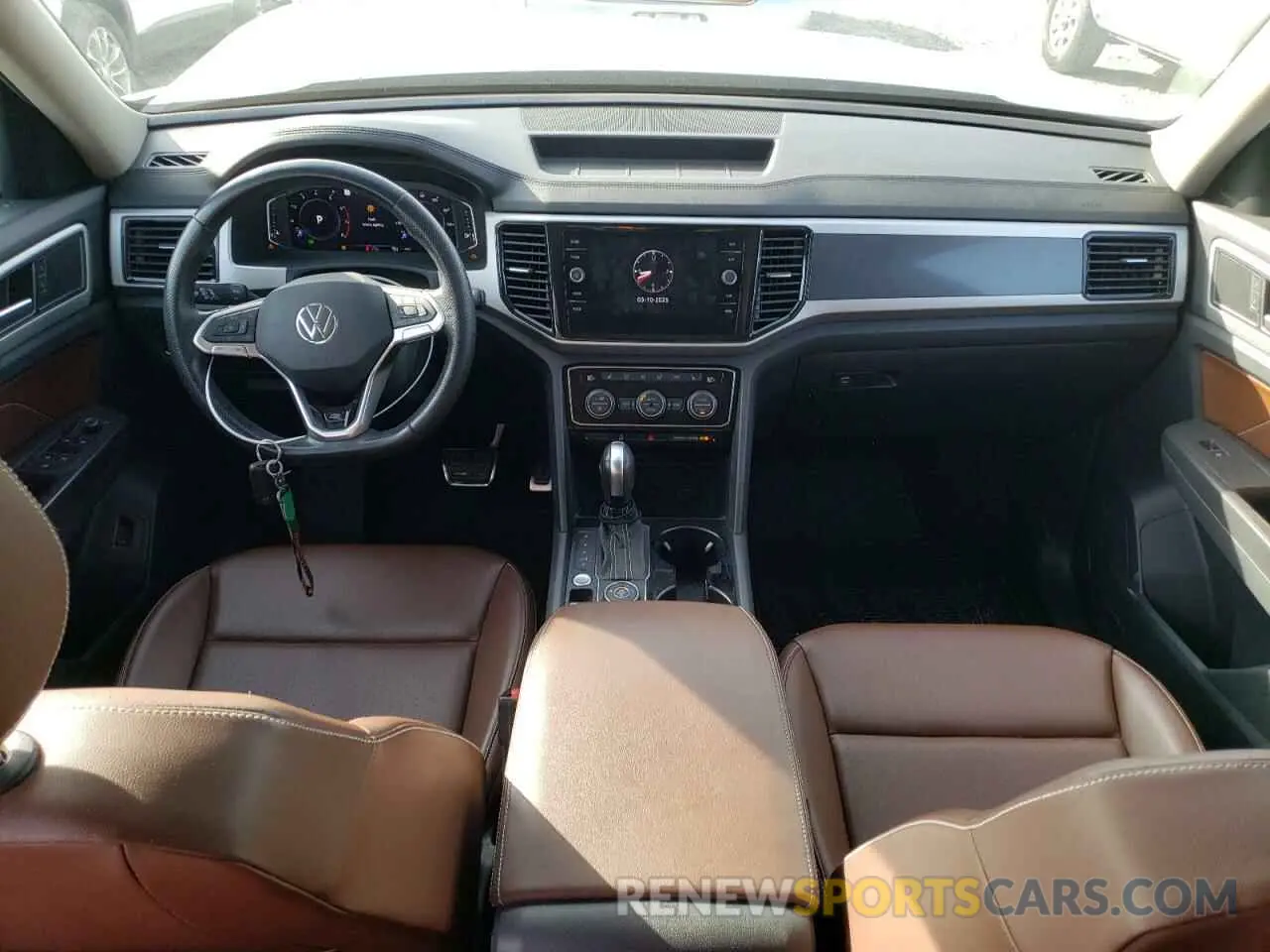 8 fotografías del automóvil dañado 1V2SR2CA5NC550510 VOLKSWAGEN ATLAS 2022