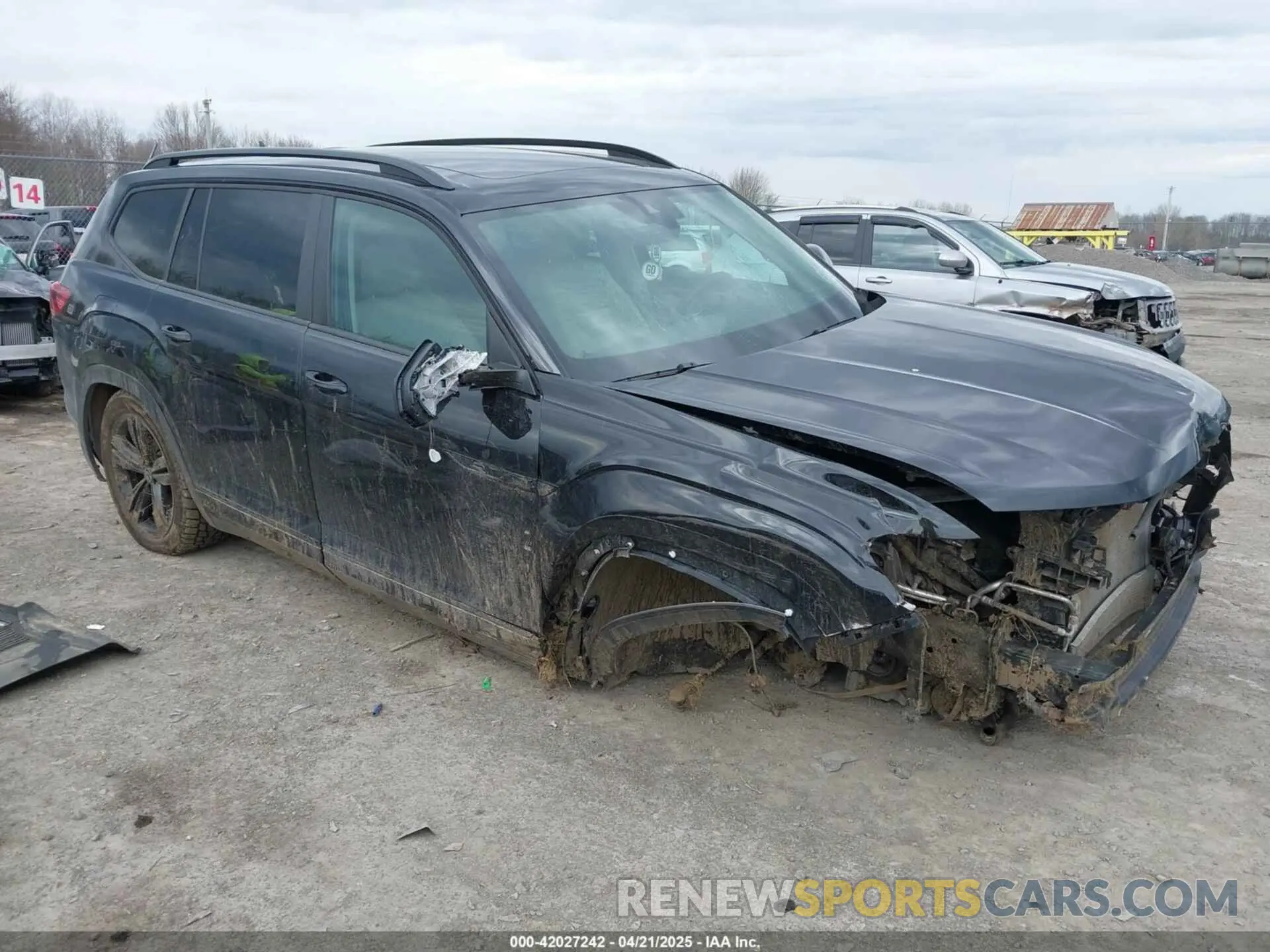 1 fotografías del automóvil dañado 1V2SR2CA6NC563587 VOLKSWAGEN ATLAS 2022