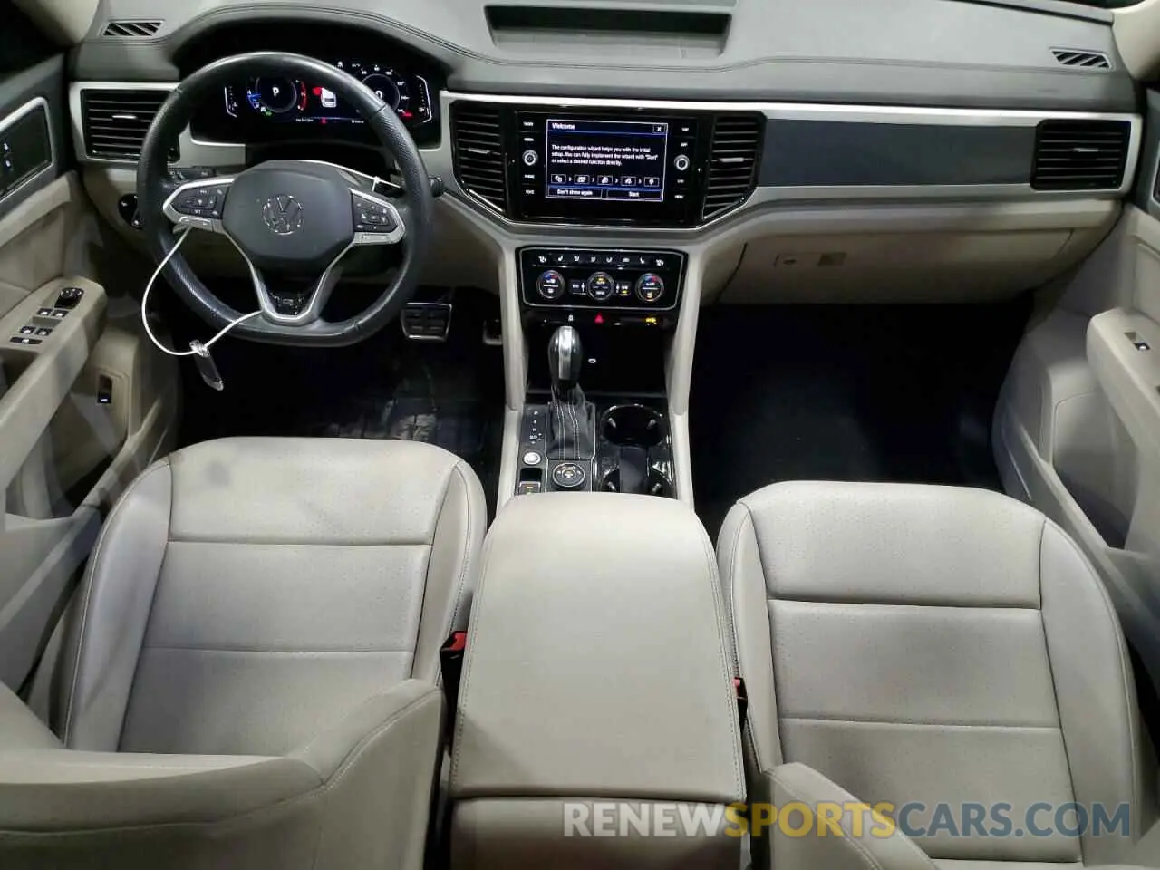 8 fotografías del automóvil dañado 1V2SR2CA9NC559159 VOLKSWAGEN ATLAS 2022
