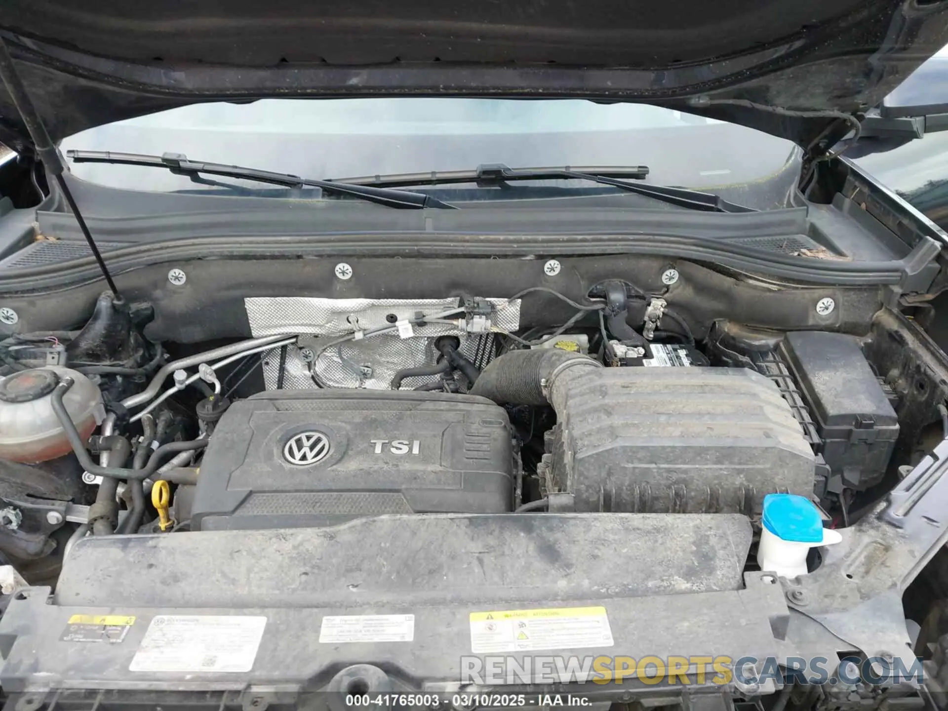 10 fotografías del automóvil dañado 1V2WP2CA2NC560130 VOLKSWAGEN ATLAS 2022