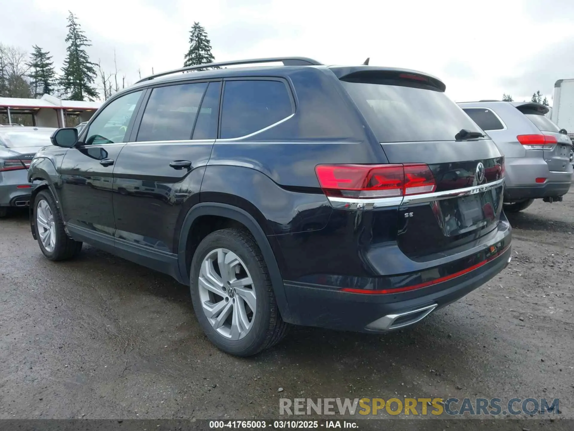 3 fotografías del automóvil dañado 1V2WP2CA2NC560130 VOLKSWAGEN ATLAS 2022