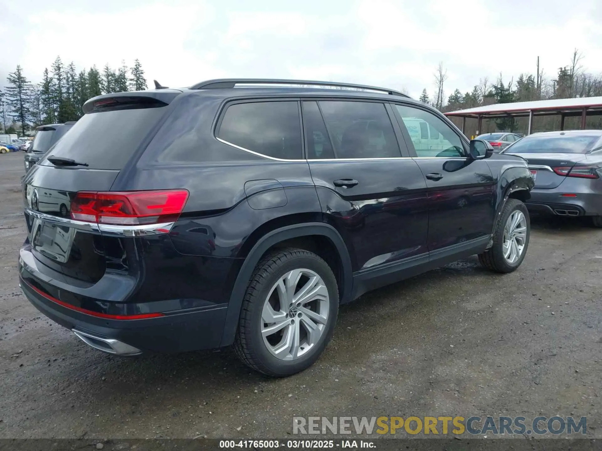 4 fotografías del automóvil dañado 1V2WP2CA2NC560130 VOLKSWAGEN ATLAS 2022