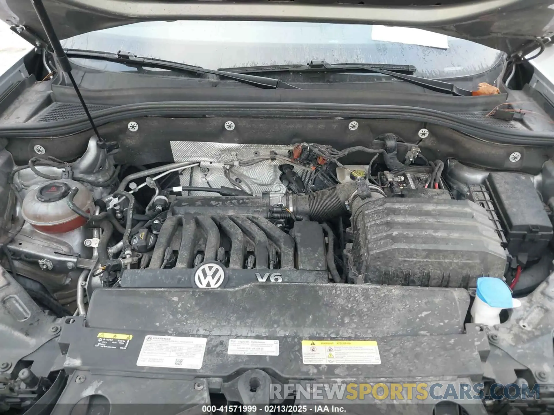 10 fotografías del automóvil dañado 1V2WR2CA3NC542472 VOLKSWAGEN ATLAS 2022