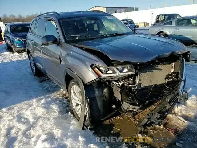 15 fotografías del automóvil dañado 1V2WR2CA8NC543441 VOLKSWAGEN ATLAS 2022