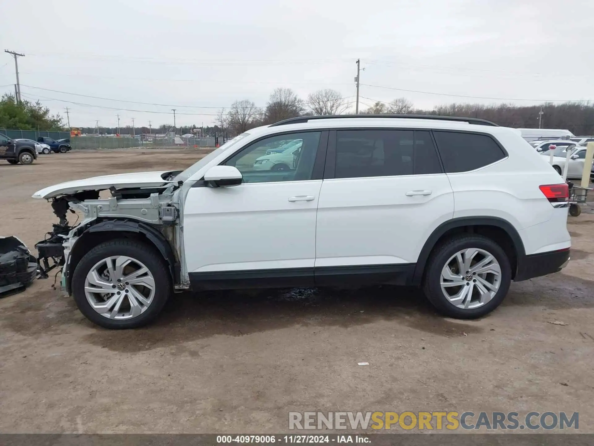 15 fotografías del automóvil dañado 1V2WR2CA9NC527619 VOLKSWAGEN ATLAS 2022